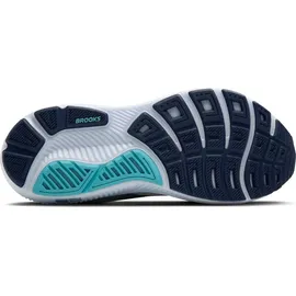 Brooks Ghost 17 Herren White/Beacon Blue/Ipanema 41