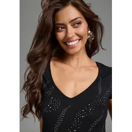 MELROSE T-Shirt Schwarz 46