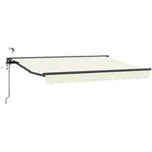vidaXL Elektrische Ausziehbare Markise Creme 3 x 2,5 m