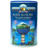 BioKing 500g ALGEN-ALFA-MIX, Pulver zur Nahrungsergänzung aus kontrolliert ökologischem Anbau