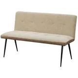Hti-Living Polsterbank Joschka Blau 140 x 40 x 48 cm