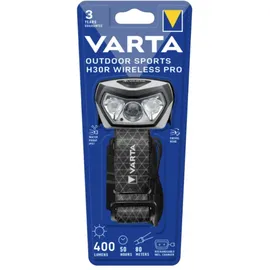 Varta 18650 101 401, Stirnband-Taschenlampe, Schwarz, Tasten, 2 m, IPX7,