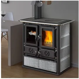 La Nordica-Extraflame La Nordica Rosetta Sinistra 5.0 Küchenofen Naturstein