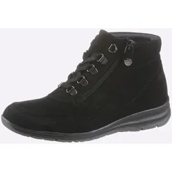 Stiefelette CASUAL LOOKS, Damen, Gr. 39, schwarz, Veloursleder, sportlich, Schuhe