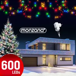 Lichterkette Weihnachten Bunt 40m