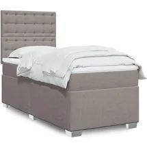 vidaXL Boxspringbett 180 x 200 cm Schwarz