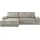 OTTO home Ecksofa Cord 2-Sitzer Grau