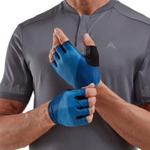 Altura Airstream Unisex KURZFINGER-Handschuhe, blau, L