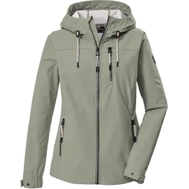 G.I.G.A. DX Softshelljacke "GS 111 WMN SFTSHLL JCKT", Damen, Gr. 36, seagrass, Obermaterial: 100% Polyester, G.I.G.A. DX BY KILLTEC, Jacken Softshelljacke, Übergangsjacke