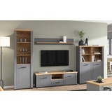 Home Affaire Valencia Sicherheitsglas 4 mm grau 60,5 cm x 194,5 cm x 41 cm,