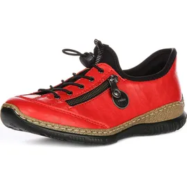 Rieker Komfort Slipper Damen Rot 38