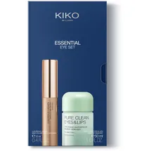 KIKO Milano Essential Eye Set | Make-Up-Set: 1 Remodellierende Mascara Und 1 Zwei-Phasen-Make-Up-Entferner Im Miniformat