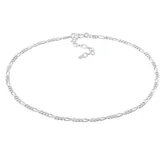 Elli Fußschmuck Damen Fußkettchen Figaro Zeitlos Basic in 925 Sterling Silber