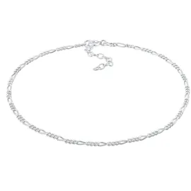 Elli Fußschmuck Damen Fußkettchen Figaro Zeitlos Basic in 925 Sterling Silber