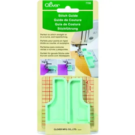 Clover CL7708 Stichführung, Kunststoff, Bunt, one size