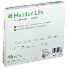 Mölnlycke Health Care GmbH Schaumverband 12,5 x 12,5 cm steril 5 St