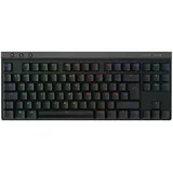 Logitech G515 LIGHTSPEED TKL schwarz, GL TACTILE, USB/Bluetooth, FR (920-012546)