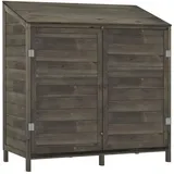 vidaXL, Gartenhaus + Gartenschrank, Wells