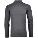 RAGMAN Stehkragenshirt langarm (400160-019) anthrazit