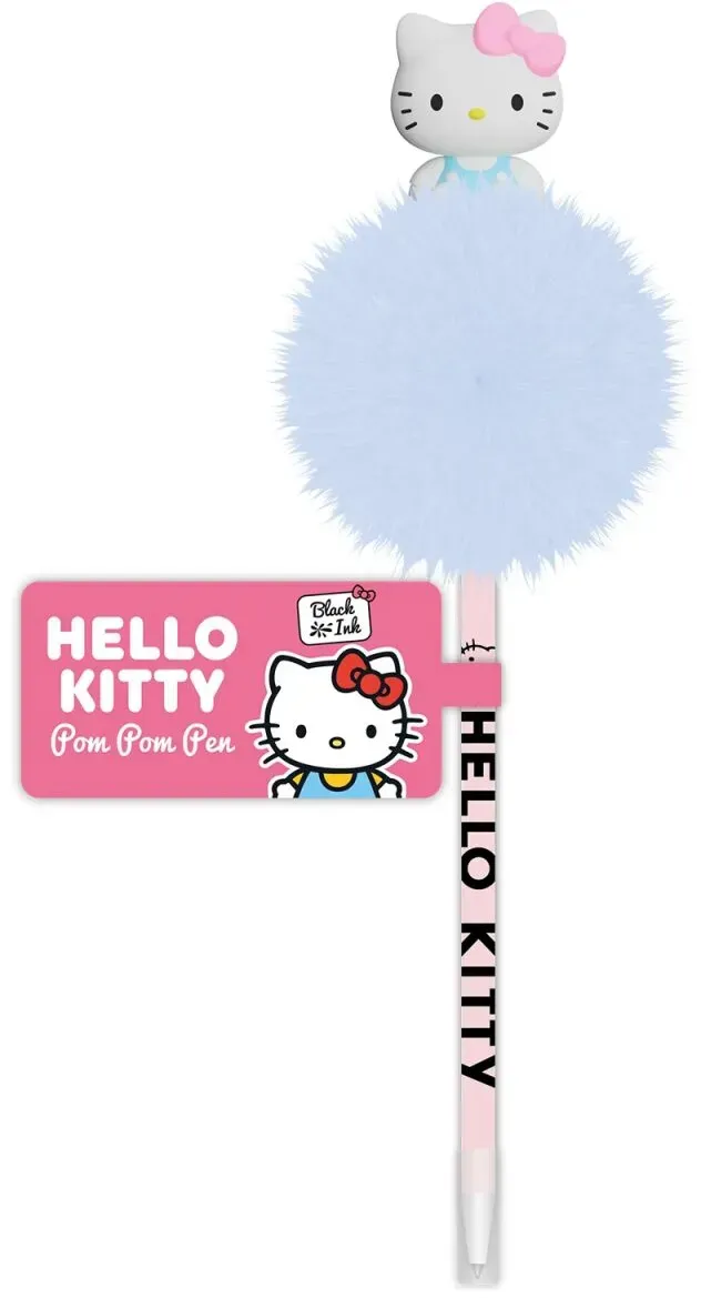 BlueSkyStudios Sanrio Kugelschreiber Hello Kitty PomPom