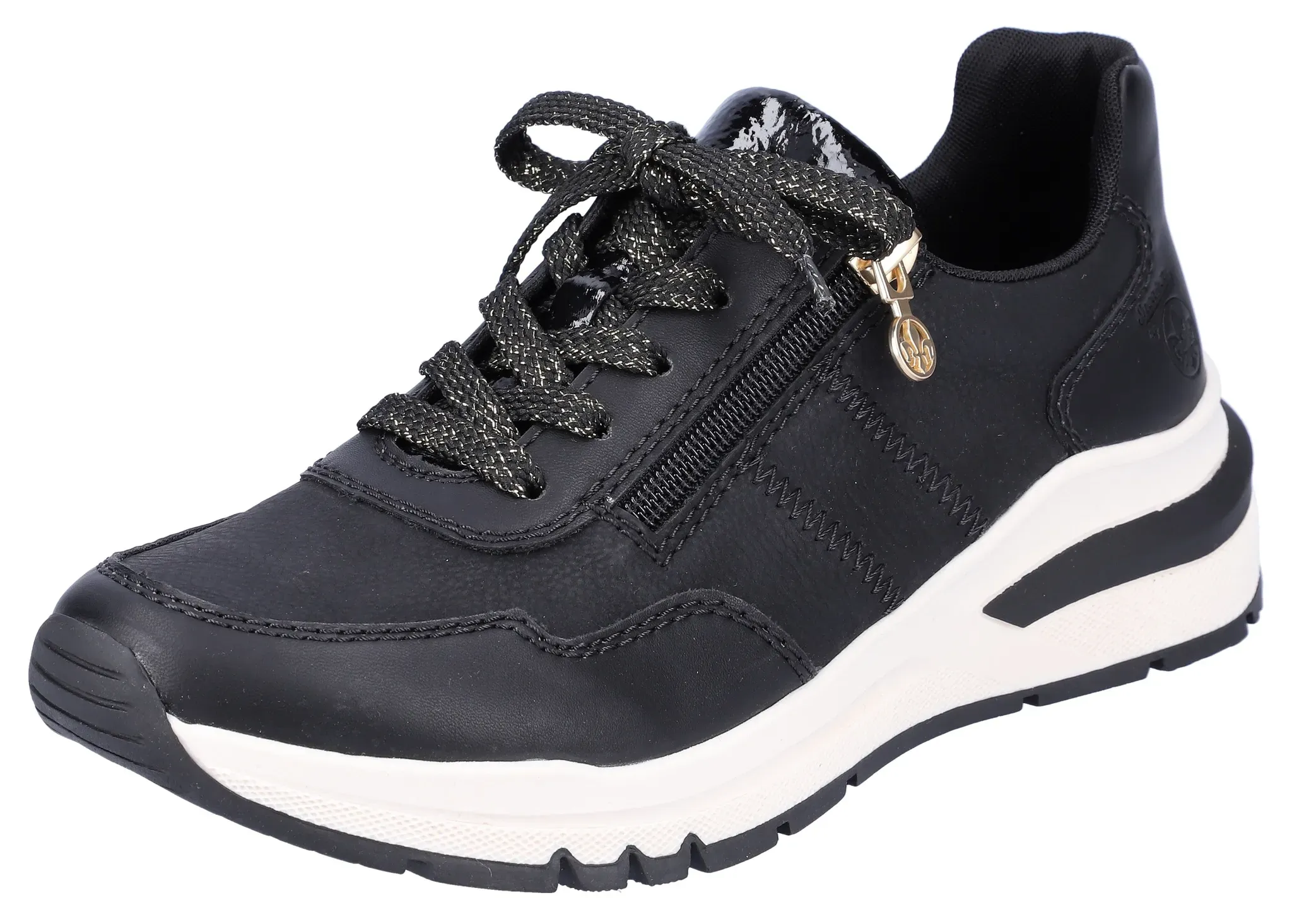 Rieker Wedgesneaker, mit herausnehmbarer SoftFoam-Innensohle Rieker schwarz 41