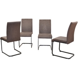 möbel direkt online Schwingstuhl (4er-Set) 4Stühle