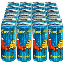 Sponge Bob Bubble Drink Ananas Limonade 0,25 Liter Dose, 24er Pack