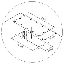 Triton Kabeleinführung für RIE/RDE-Verteiler