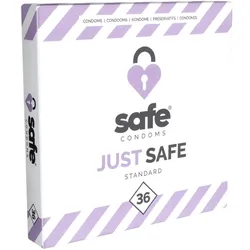 «Just Safe» einfach sichere Kondome ohne Latexgeruch (36 Kondome) 36 St