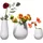 Villeroy & Boch Manufacture Collier Vasen-Set Carré 3-teilig blanc