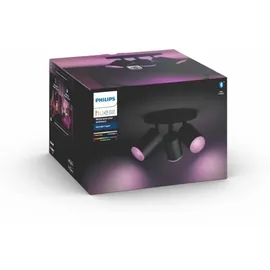 Philips Hue White and Colour Ambiance Fugato 3-flg. schwarz