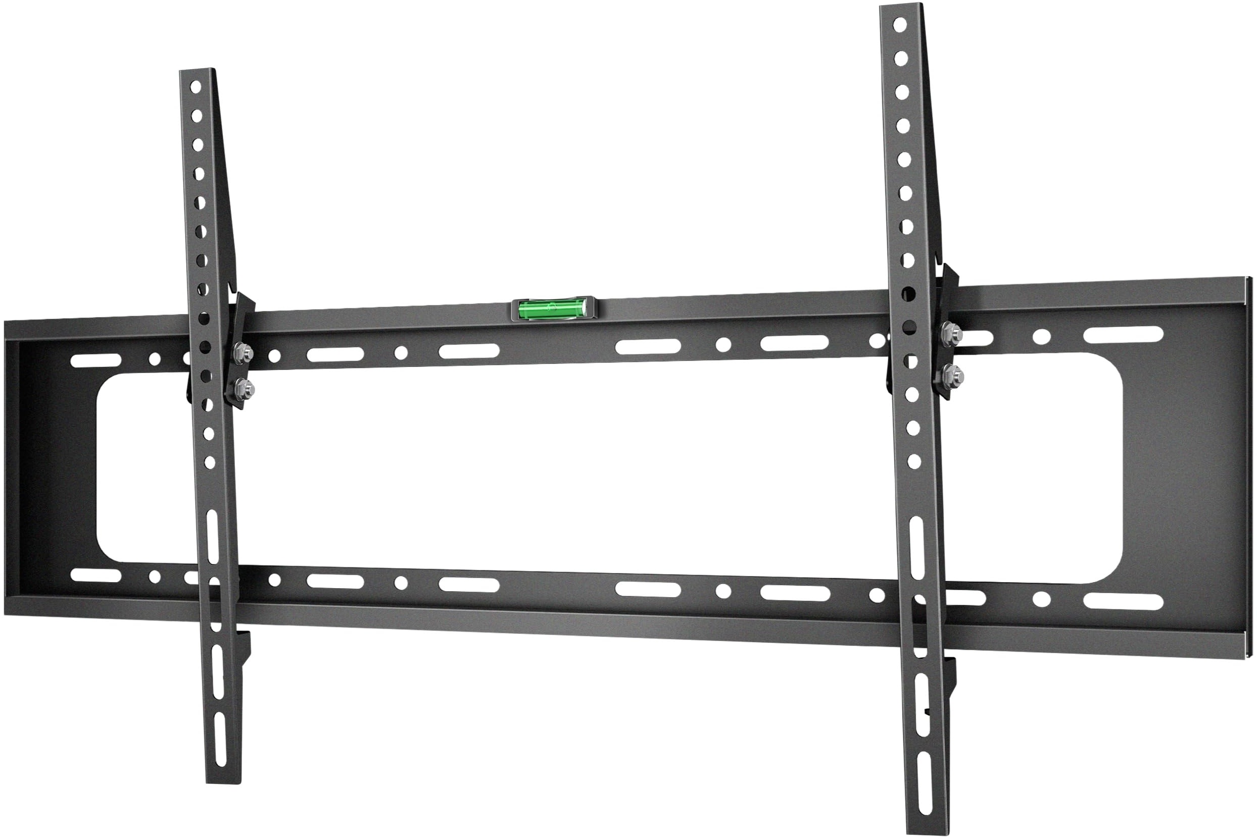 ONKRON TV Wandhalterung 37-70 Zoll bis zu 55 kg VESA 75x75 bis 600x400 mm TV-Wandhalterung für Flach&Curved TV TME64 Schwarz