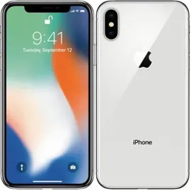 Apple iPhone X 256 GB Silber