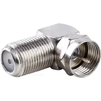 Nedis CSGP41942ME Drahtverbinder F-Type Silber