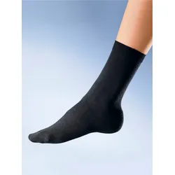 Socken ROGO, Damen, Gr. 4/47, schwarz, 78% Baumwolle, 20% Polyamid, 2% Elasthan, Socken