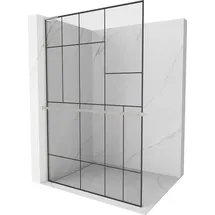 Mexen Kioto+ L Duschtrennwand mit Ablage 90 x 200 cm 800-090-123-97-78