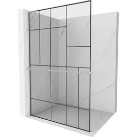 Mexen Kioto+ L Duschtrennwand mit Ablage 90 x 200 cm 800-090-123-97-78