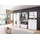 Innostyle Garderobenpaneel Memphis 80 x 118 x 30 cm Weiß, Eiche