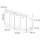 Vicco Rion 140 x 83,8 x 46 cm Anthrazit/Weiß
