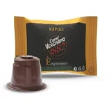 100 Kapseln Kompostierbar Caffe Vergnano Napoli Kompatibel Mit Nespresso