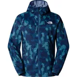 The North Face Herren Ma Hooded Wind Print Jacke (Größe L, blau)