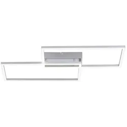 LED Deckenleuchte, Fernbedienung, CCT-Schaltung, weiß, 27 W