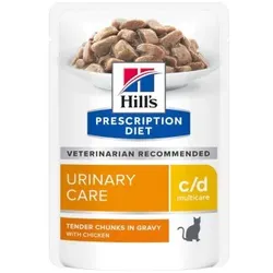 Hill's Prescription Diet c/d Multicare Urinary Care Geflügel 48x85 g