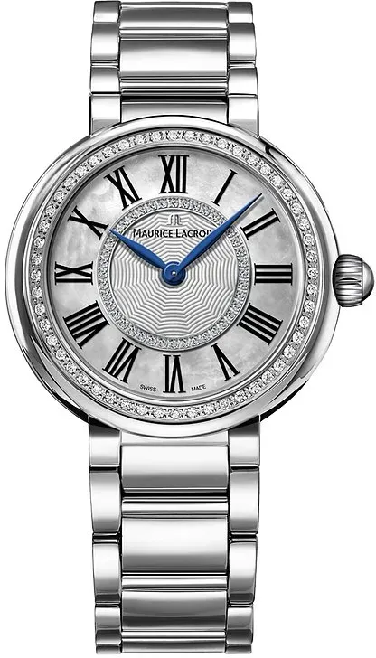 Maurice Lacroix Damenuhr Fiaba Round FA1306-SD502-110-1 - silber