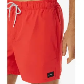 Rip Curl Badeshorts Offset Volley Rot S