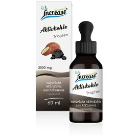 increase naturally Liposomale Aktivkohle Tropfen 3000 mg 180 ml