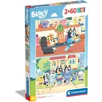 CLEMENTONI Bluey Puzzle 27 x 19 cm für Kinder ab 4 Jahre - Geschicklichkeitsspiel von Clementoni