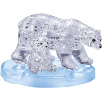 HCM Kinzel Crystal Puzzle Eisbärenpaar 59182 KINDERPUZZLE, bunt