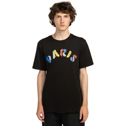 T-Shirt ELEMENT "Twisted Decks", Herren, Gr. S, flint schwarz, [Hauptstoff] 100% Baumwolle, Kurzarm, Shirts
