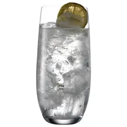 6er Set BOHEMIA Cristal Longdrinkglas Natalie 350 ml Kristall, Kristalloptik Transparent Klar